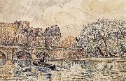Paul Signac The new bridge of Paris Germany oil painting artist